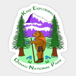 Keep Exploring Denali Sticker